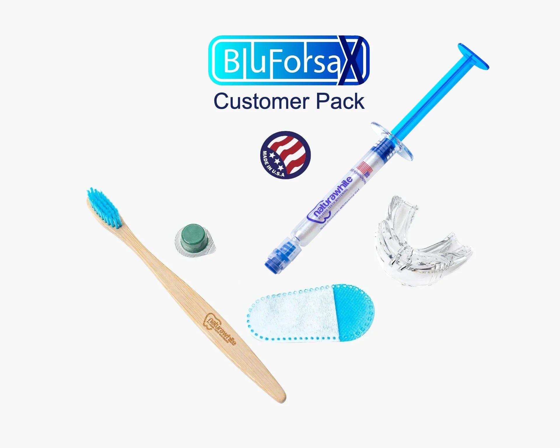 BluForsaX American 0.1% Peroxide Customer Gel Packs