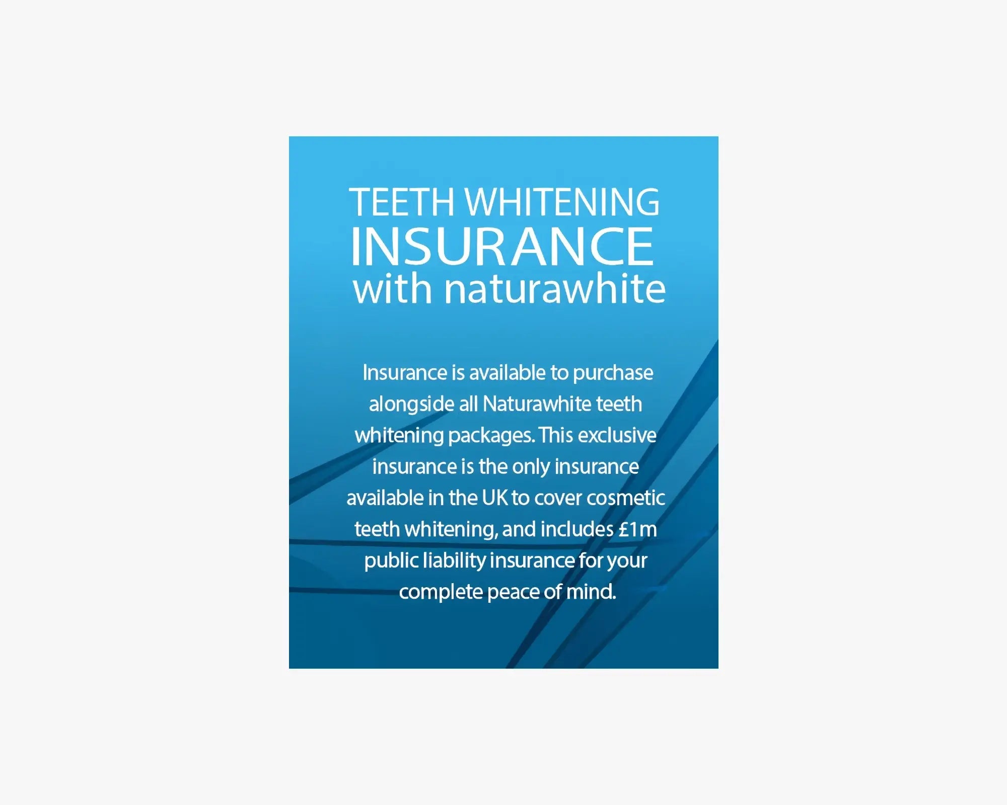 Teeth Whitening Insurance